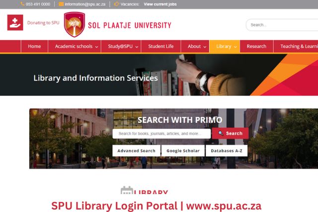 "Access Unlimited Learning with Sol Plaatje University's Library Portal"